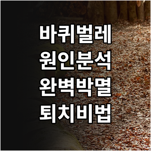 바퀴벌레 퇴치 프로젝트: 원인 분석부터 완벽 박멸까지