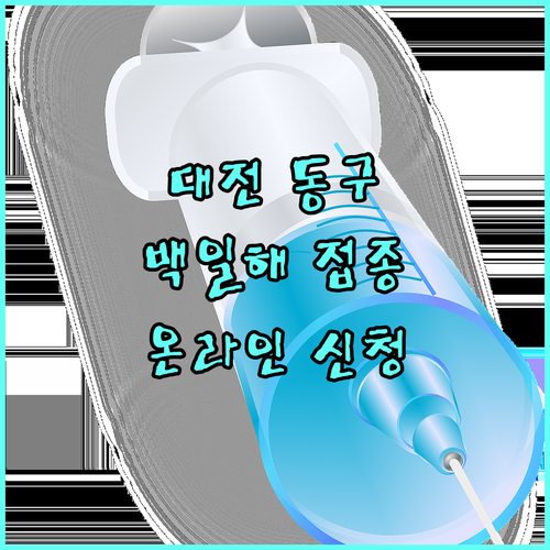 대전 동구 2025 임신부 백일해 접종비 지원: 온라인 신청 방법 및 필요 서류
