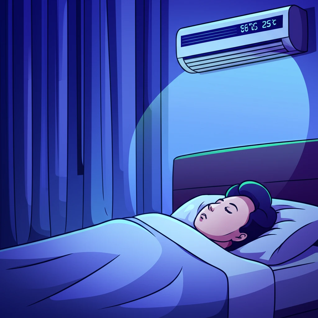 쾌적한 침실 환경