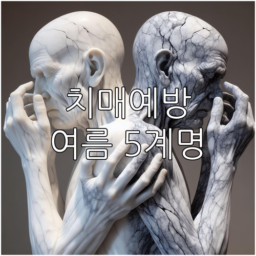 고령층을 위한 여름철 치매 예방 5계명