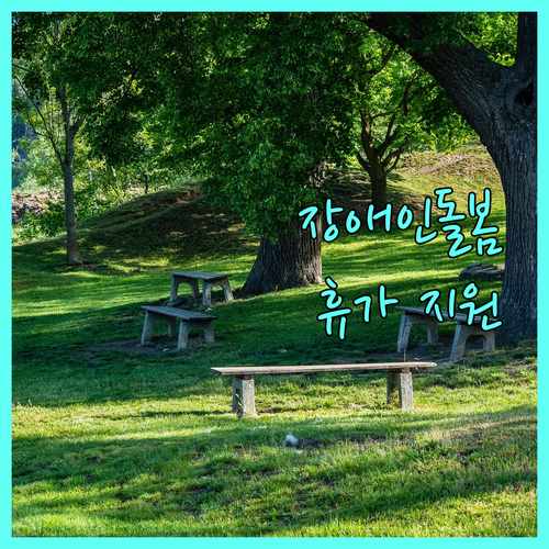 2025 은평구 장애인 돌봄 가족 휴가 지원 완벽 가이드 대상, 내용, 신청