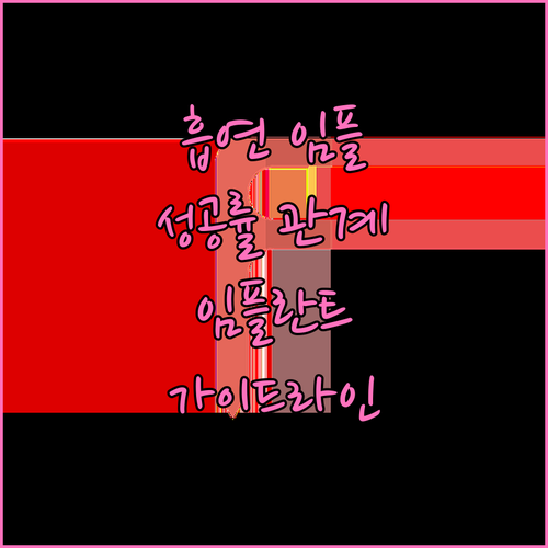흡연과 임플란트, 성공률의 상관관계: 흡연자를 위한 임플란트 가이드