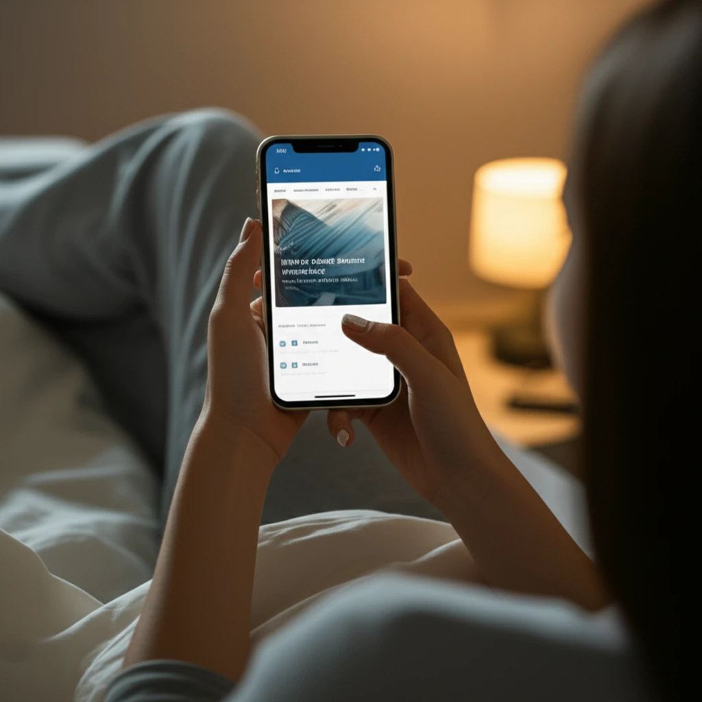 군포 교차로 모바일 신문보기 화면 예시