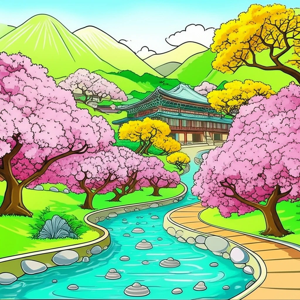 가야산 소리길 풍경