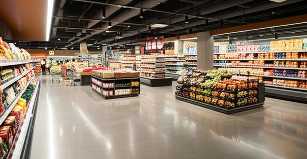 홈플러스 매장 내부 전경