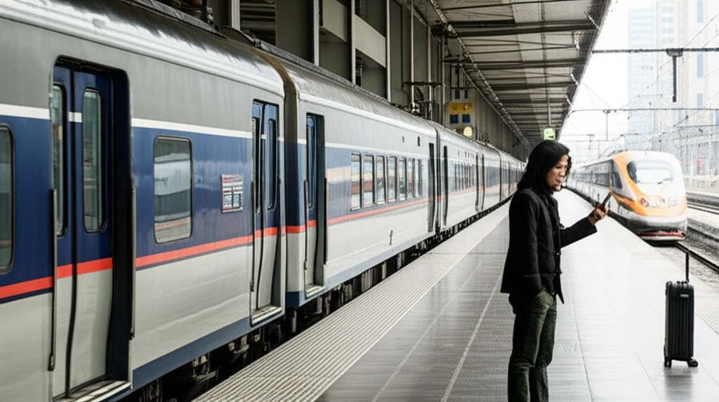 중동역 일반 열차 승강장 안내