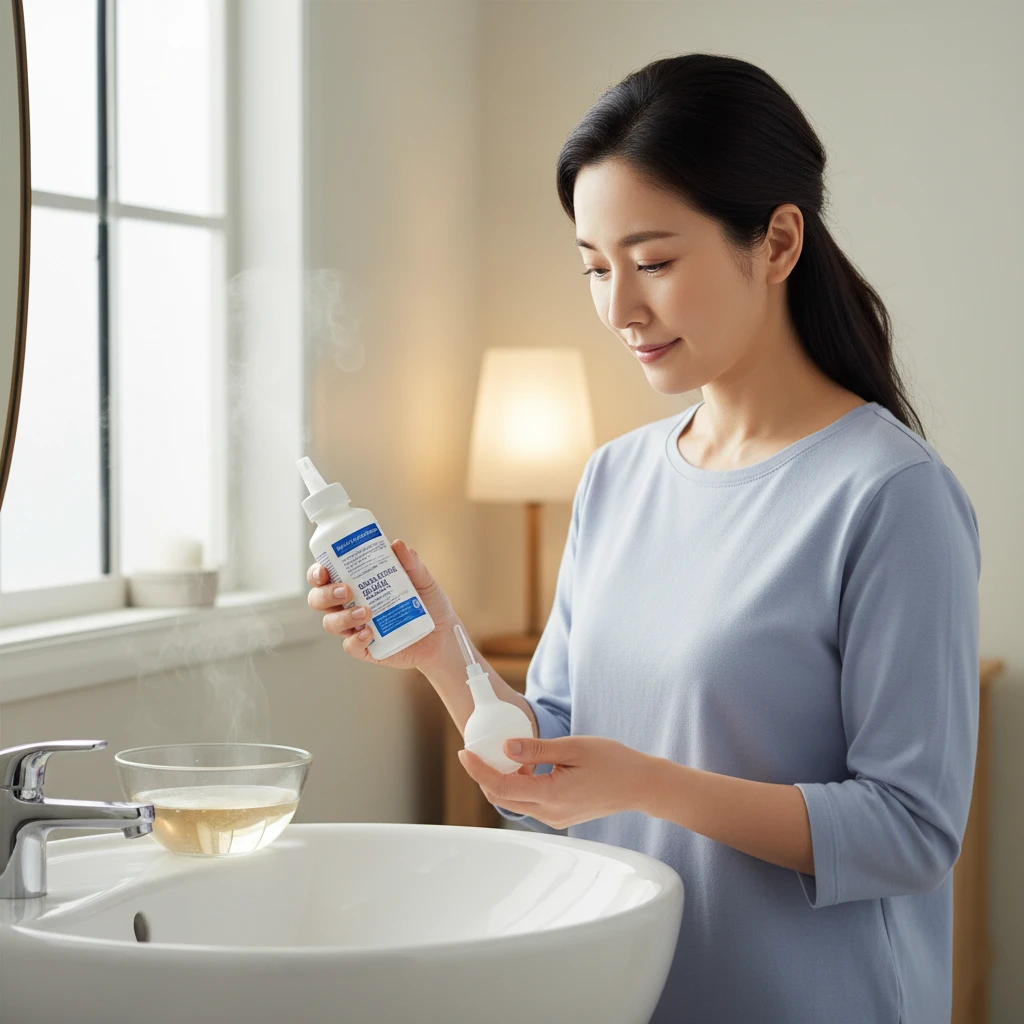 코 세척 준비물 이미지